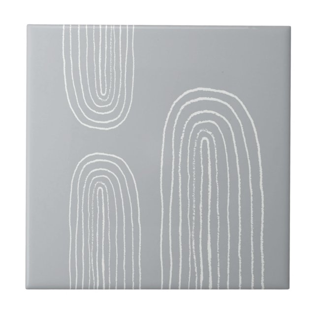 Arco-Íris Chic do Meio século Boho (Frente)