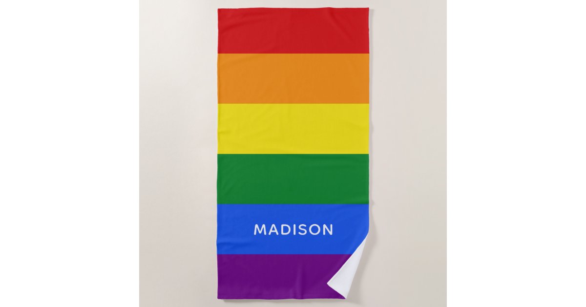 Get Wallpaper Arco Iris Cores Nome Personalizado Toalha De Praia Zazzle Com Br For iPhone