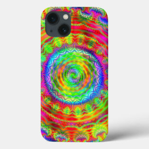 Arco-Íris Cores Tiedye Alvo Caleidoscópico Fract