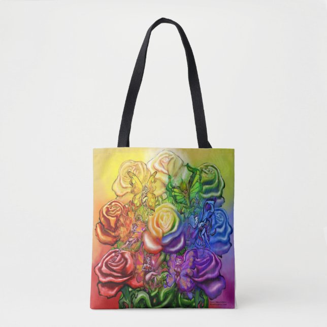 Arco-íris de Faeries Tote Bag (Frente)