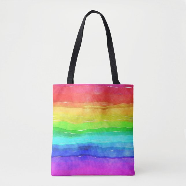 Arco-Íris Design Tote Bag (Frente)