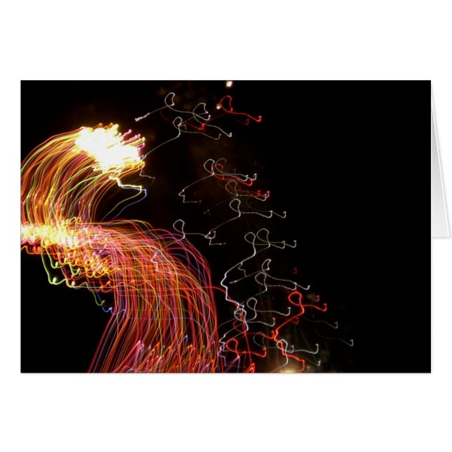 Arco-íris do cartão claro (Frente horizontal)