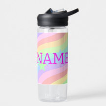 Arco-íris e estrelas