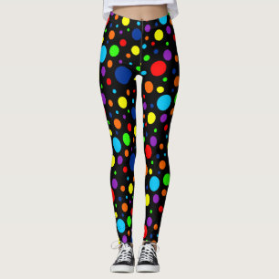 Arco-Íris Escuro Encontra Leggings