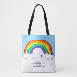 Arco-Íris Filosofia Tote Bag