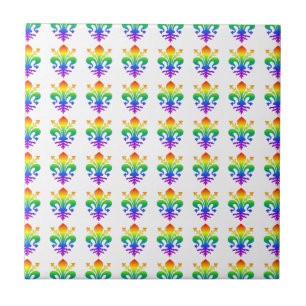Arco-íris Fleur-de-lis