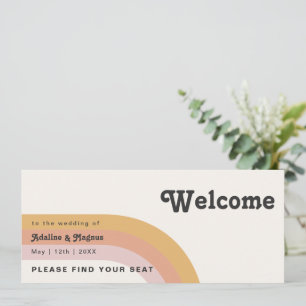 Arco-Íris Moderno dos anos 70   Cabeçalho do gráfi