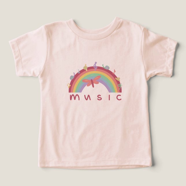 arco-íris musical infantil (Design frontal)