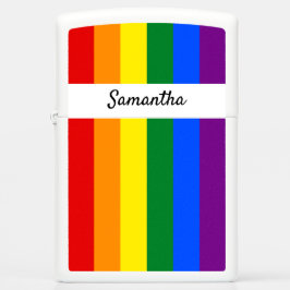Arco-Íris Orgulho gay Zippo Lighter