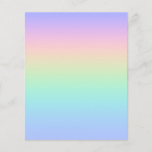 Arco-íris pastel