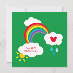 Arco-Íris Personalizado, Nuvens, Chuva e Nascimen