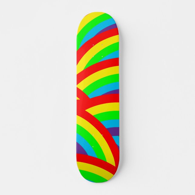 Arco-Íris Pride Skateboard (Frente)