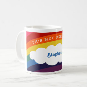 Arco-Íris Retroativo   Esta Caneca Pertence A: Nom