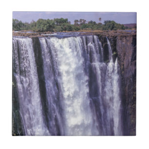 Arco-íris sobre Cataratas Victoria - Zimbábue, Áfr