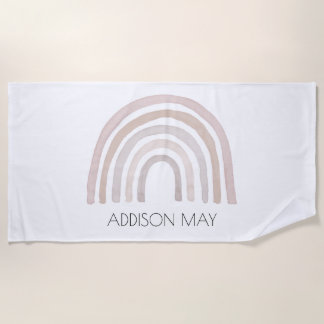 Arco-íris toalha de praia