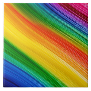Arco-íris Vibrante de Cores