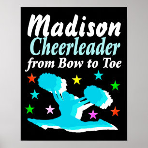 ARCO PERSONALIZADO PARA TOE CHEERLEADING POSTER