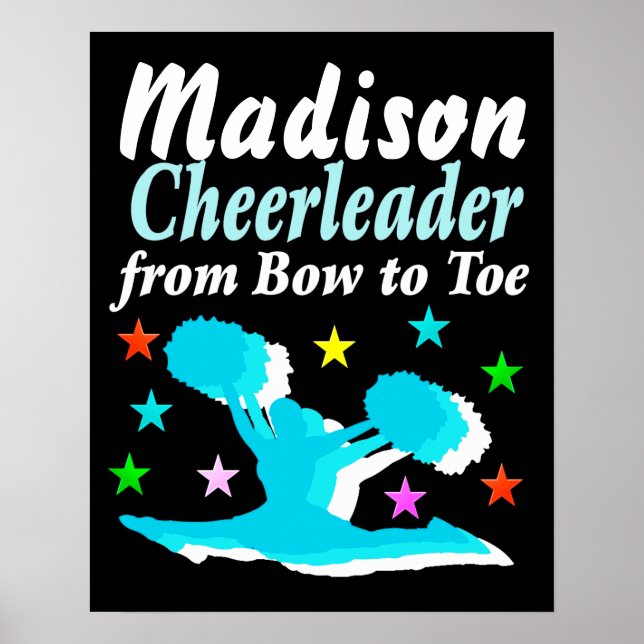 ARCO PERSONALIZADO PARA TOE CHEERLEADING POSTER (Frente)