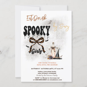 Arco Que Hat & Cocktail Convite Para Halloween