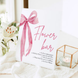 Arco Rosa Chá de panela Flor Sinal Bar