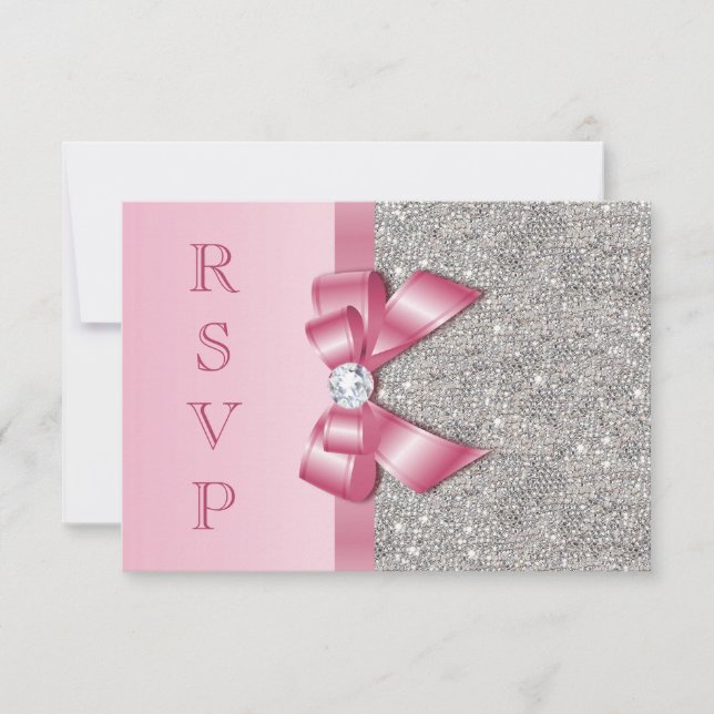 Arco Rosa Falso e Diamantes RSVP (Frente)