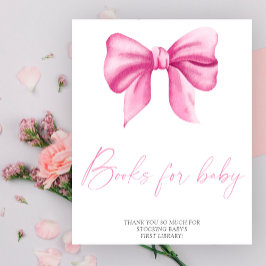 Arco rosa - livros para bebê pôster