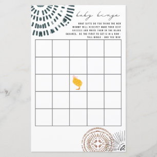 Arco Rosa pintinho - Jogo do Chá de fraldas Bingo