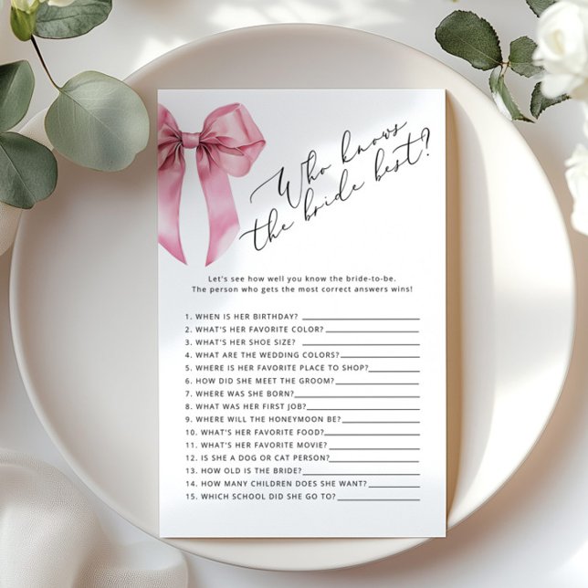 Arco rosa Quem conhece a noiva melhor jogo noivo (Criador carregado)