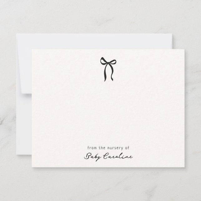 Arco simples Whimsical, do berçário do cartão (Frente)