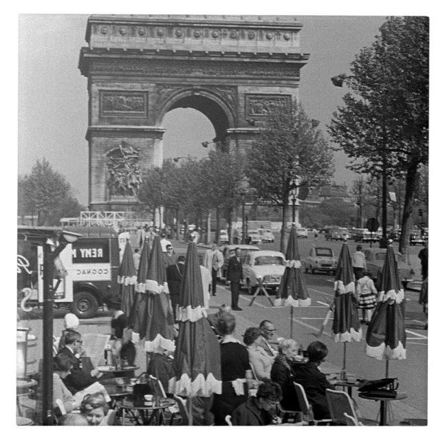 Arco triunfal Vintage França (Frente)