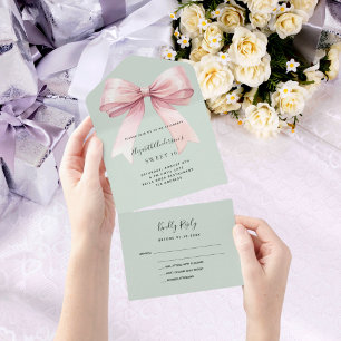 Arco verde cor-de-rosa Doce 16 rsvp
