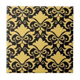 Arcos de Ouro Noite para Damask