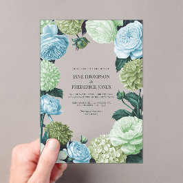 Arctic Blue, Frosted Pine & Cloud Moss Wedding