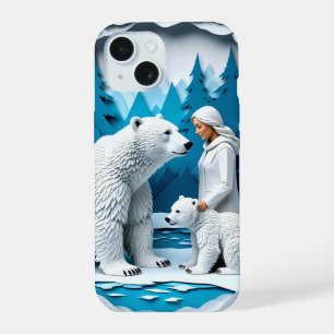Arctic Paper Winter Magic ✨ Cena de Urso Polar