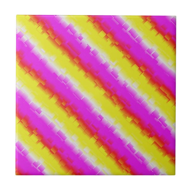 Ardeco-Arco-Íris, Cor-de-rosa Amarelo (Frente)