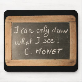 Ardoise 05 Monet Cote Mousepad