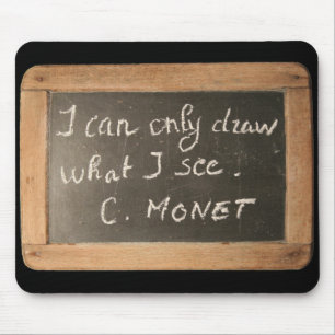 Ardoise 05 Monet Cote Mousepad