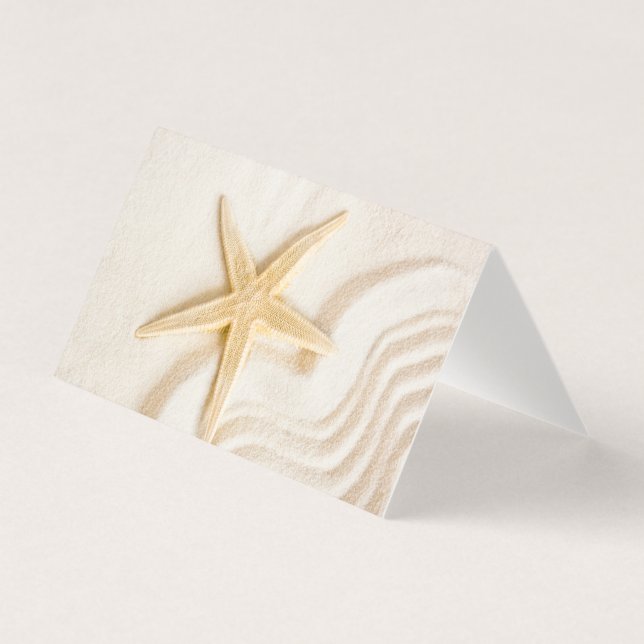 Areia e uma cor natural neutra de Starfish (Frente)