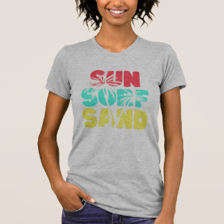 Areia Surf solar - Camisa feminina