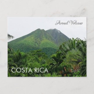 Arenal Volcano, cartão postal da Costa Rica