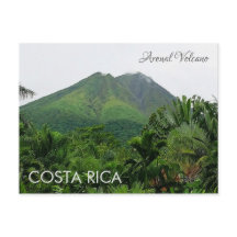 Arenal Volcano, cartão postal da Costa Rica