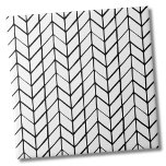 Arenque branco preto moderno<br><div class="desc">Uma nova tomada de um padrão clássico. Use este simples e chic black and white herringbone com 'linhas sujas' de na moda como pano de fundo para personalizar seu espaço de vida. Você também pode mudar a coloração de fundo para realmente fazê-la sua própria aparência. E você pode até fazer...</div>