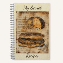 Arepa Bread Ephemera Collage Art