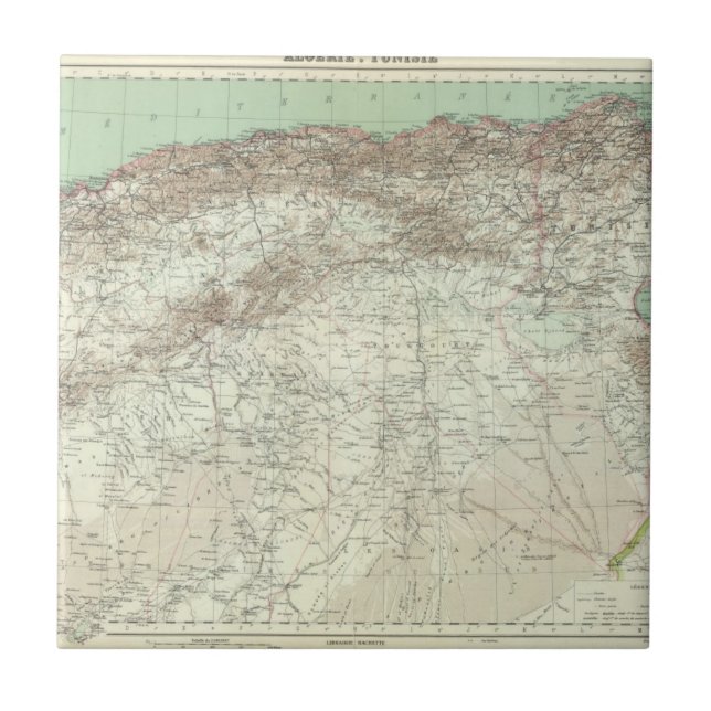 Argélia e Tunísia (Frente)