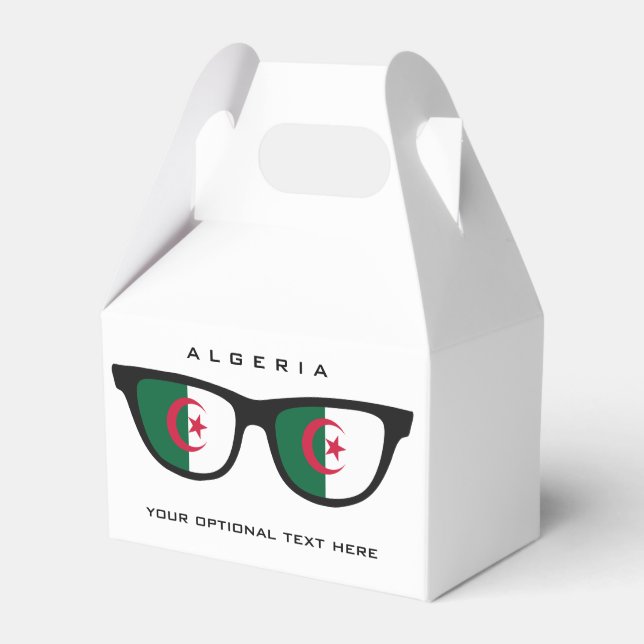 Argélia Shades de texto personalizado e caixa de f (Frente)