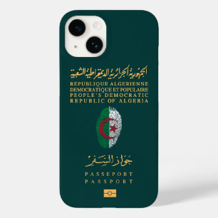 Argélia Viagem Passport Impressão Souvenir