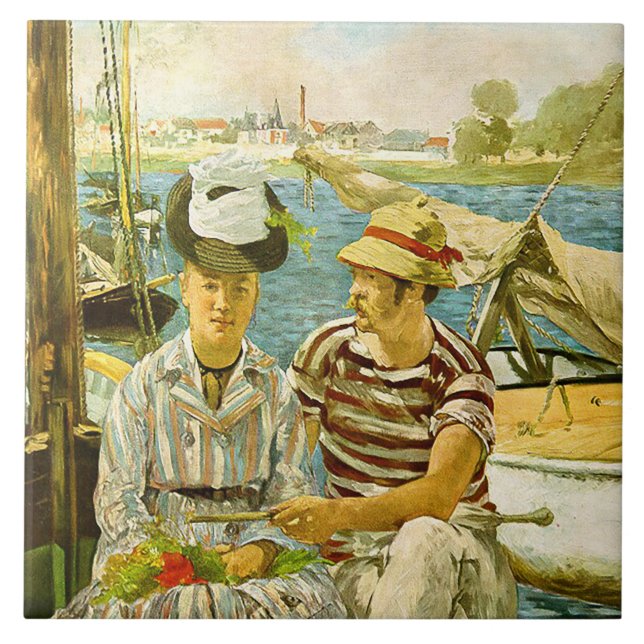 Argenteuil Edouard Manet Poster (Frente)