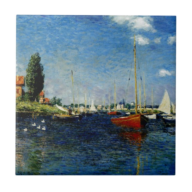 Argenteuil, pintura de arte de Claude Monet (Frente)