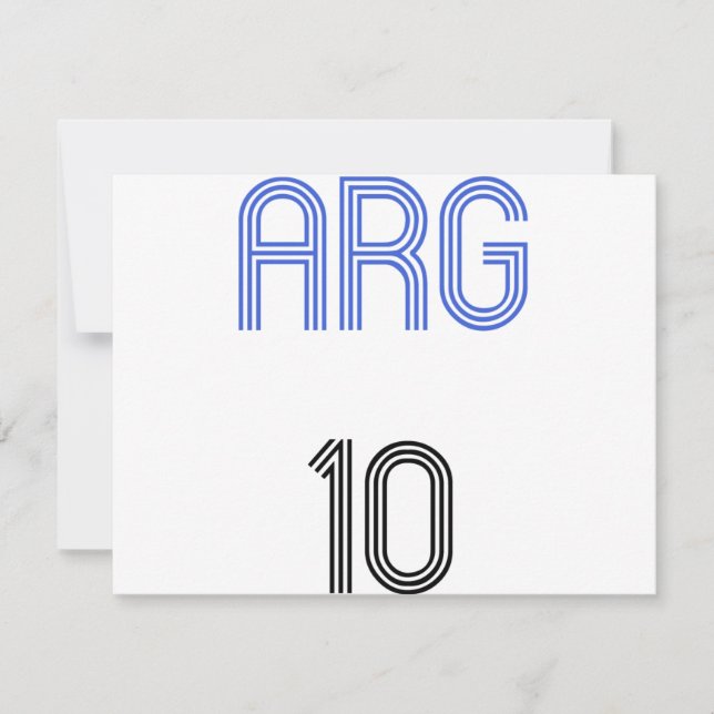 Argentina 10 design! (Frente)
