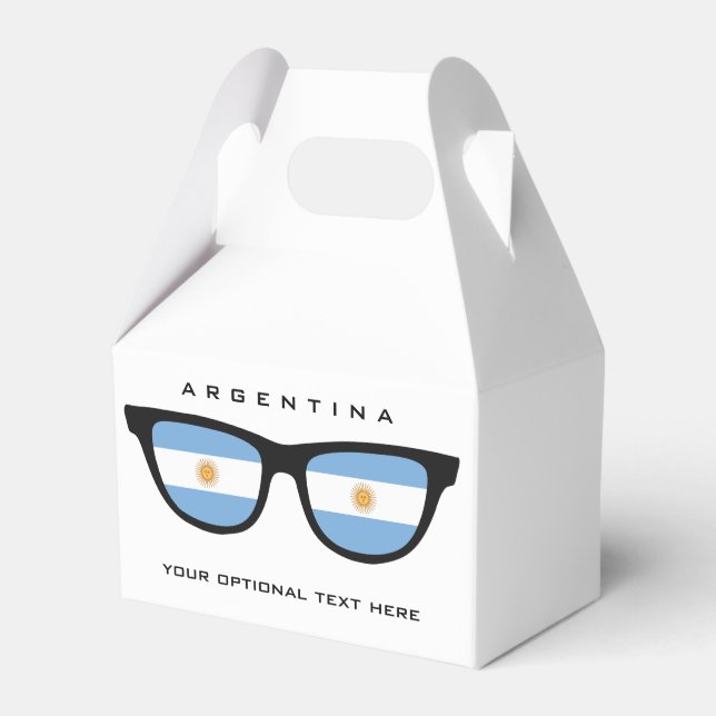 Argentina Espalha a caixa de texto personalizado e (Frente)